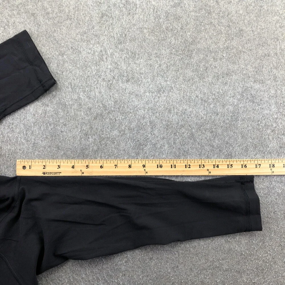 Lululemon Leggings Womens 0 Black High Rise Capri Cropped Yoga Gym Athletic - Picture 8 of 9